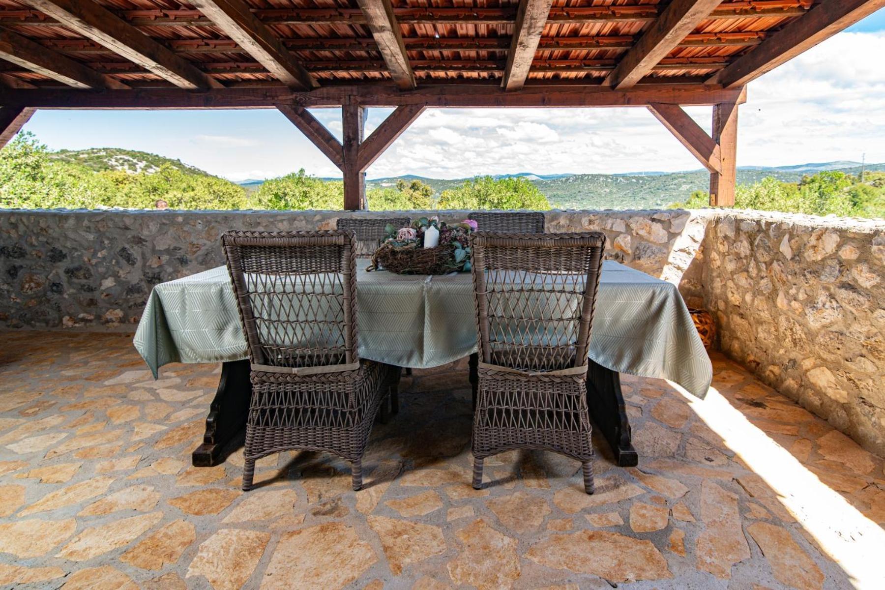 Private Cottage In Olive Grove With Heated Pool Vinisce ภายนอก รูปภาพ